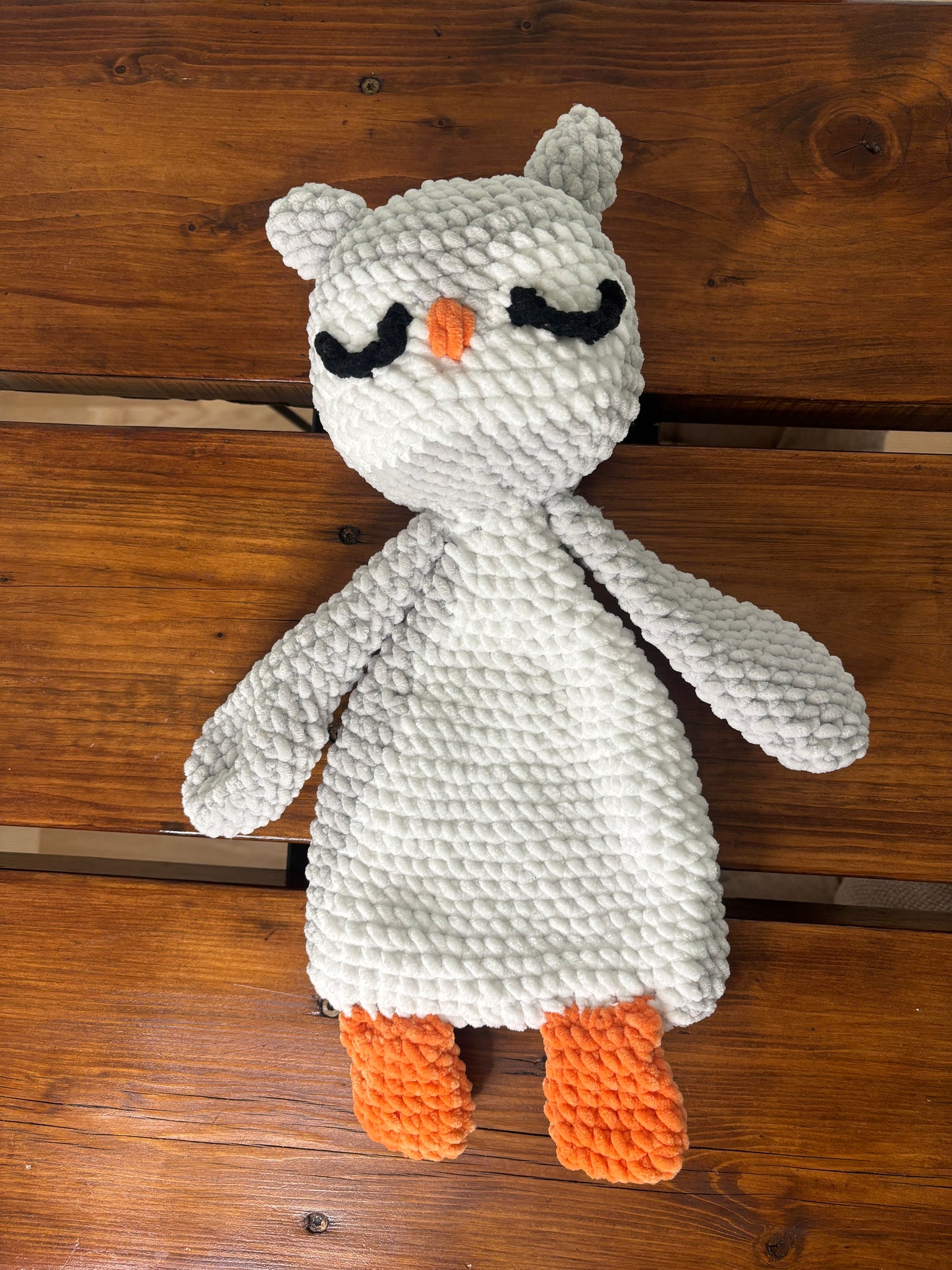 Crochet Owl Snuggler Pattern – Easy Baby Lovey PDF