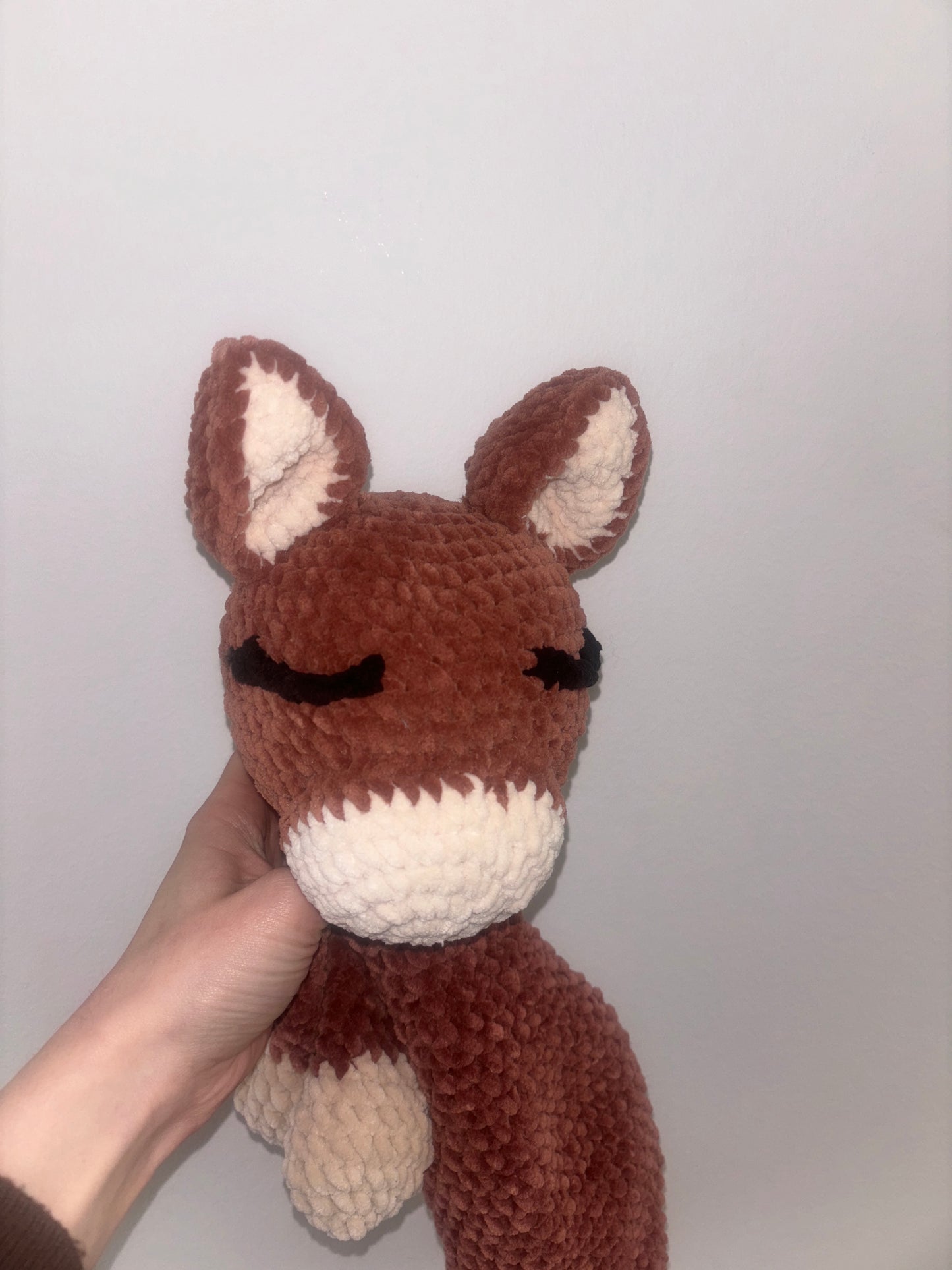 Donkey Snuggler Crochet Pattern – Baby Lovey Amigurumi
