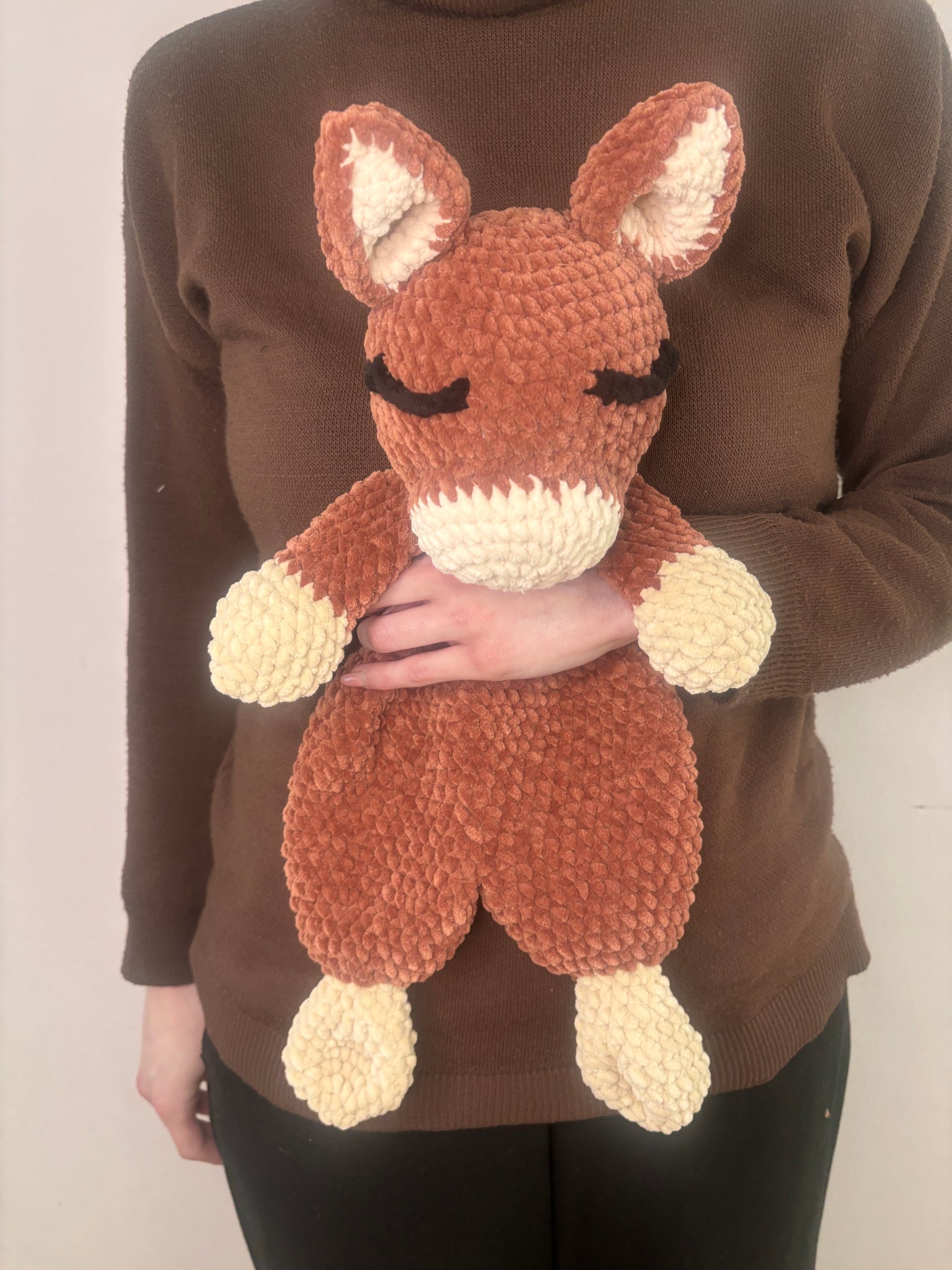 Donkey Snuggler Crochet Pattern – Baby Lovey Amigurumi