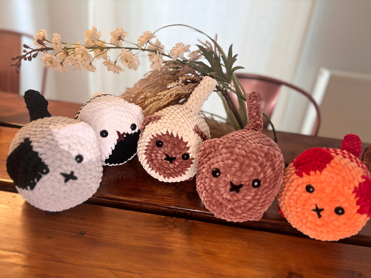 5-in-1 Loaf Cat Crochet Pattern Bundle – No-Sew Plushies for Beginners