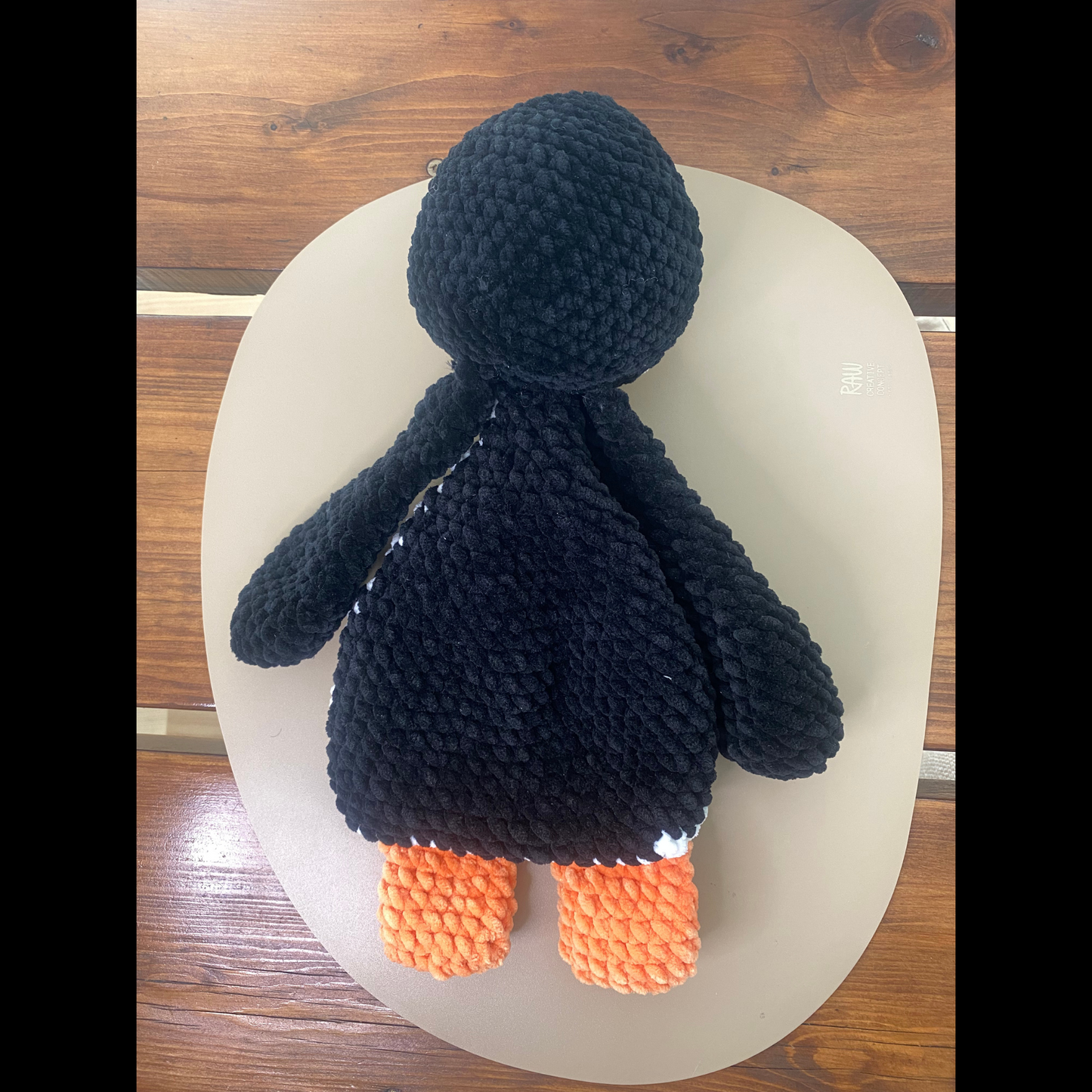 Penguin Snuggler Crochet Pattern – Amigurumi Lovey for Babies & Gifts