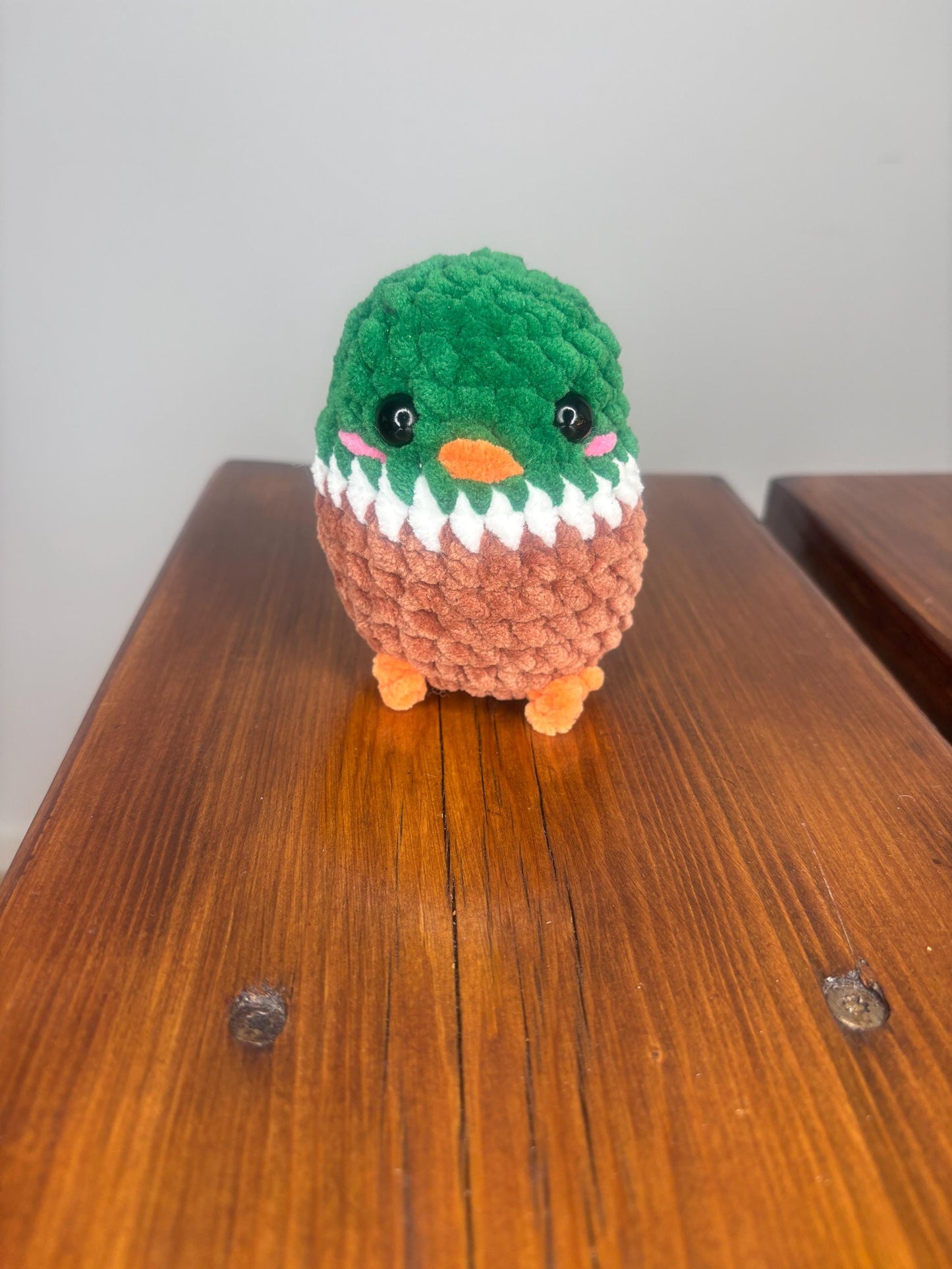 No Sew Mini Mallard Duck Crochet Pattern – Easy Amigurumi Duck Plush – Beginner Friendly PDF Tutorial – DIY Cute Animal Gift