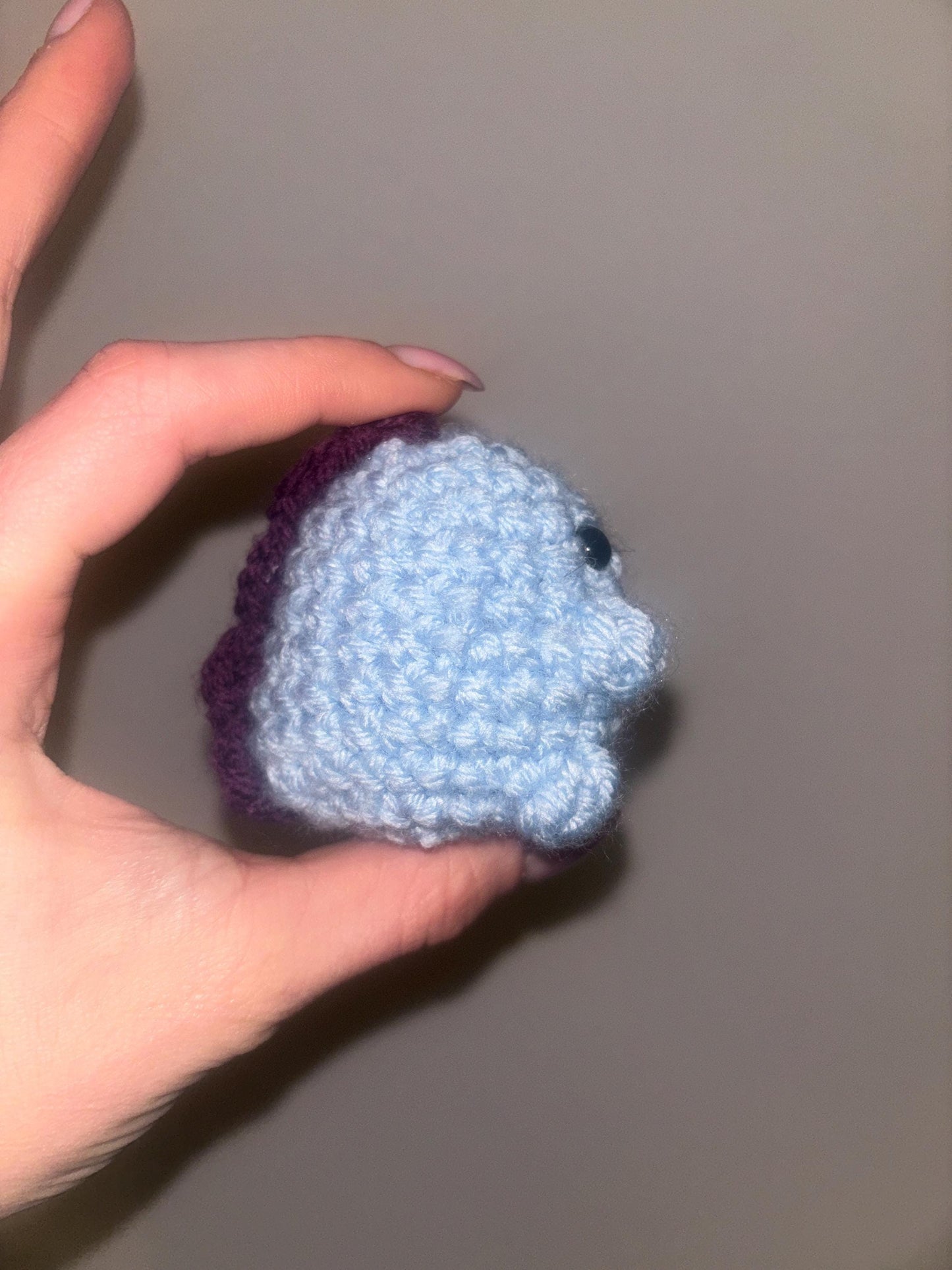 Adorable Mini Blue Dino Crochet Pattern | Easy &amp; Beginner-Friendly Amigurumi Plushie