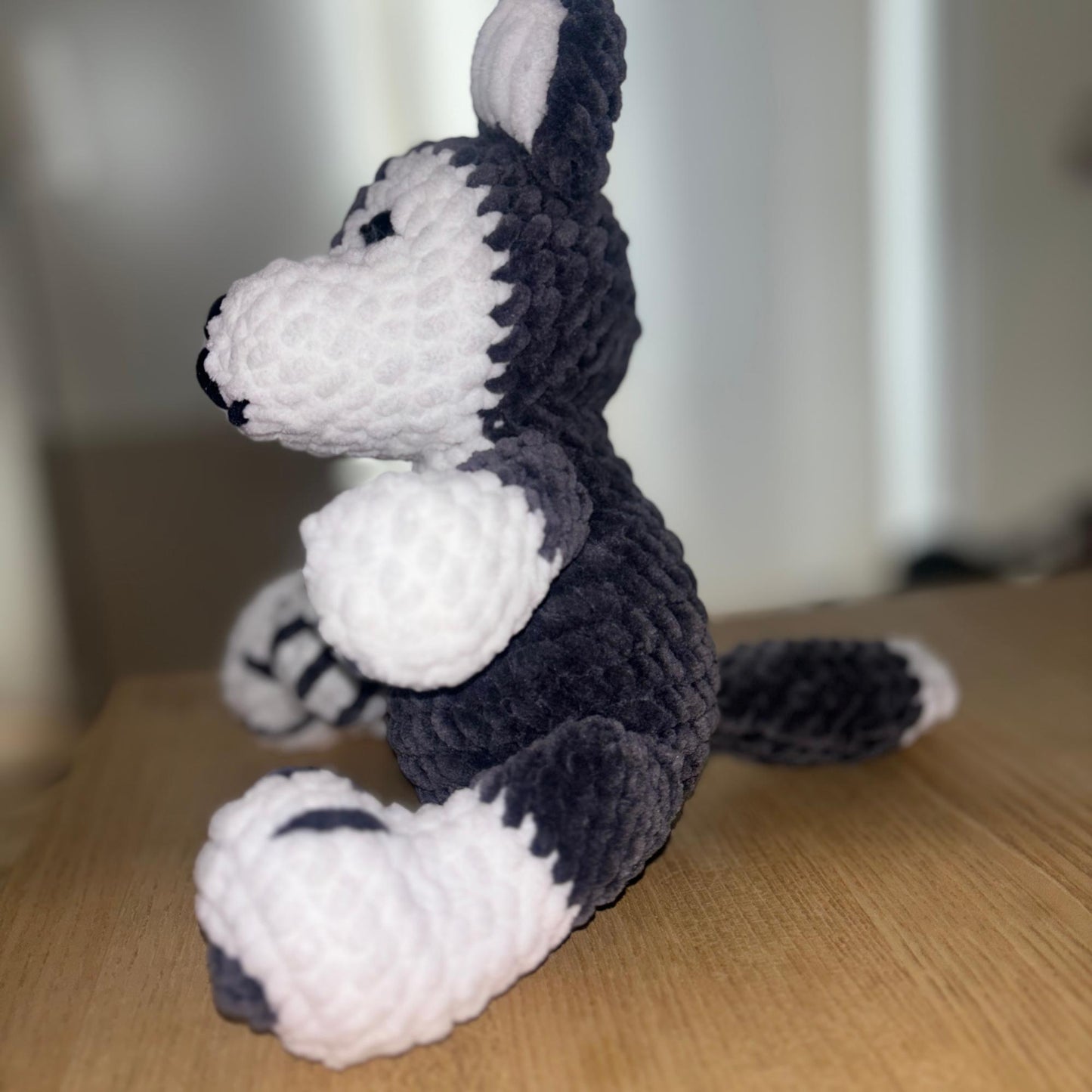Husky Amigurumi Crochet Pattern Cute DIY Dog Plush Tutorial