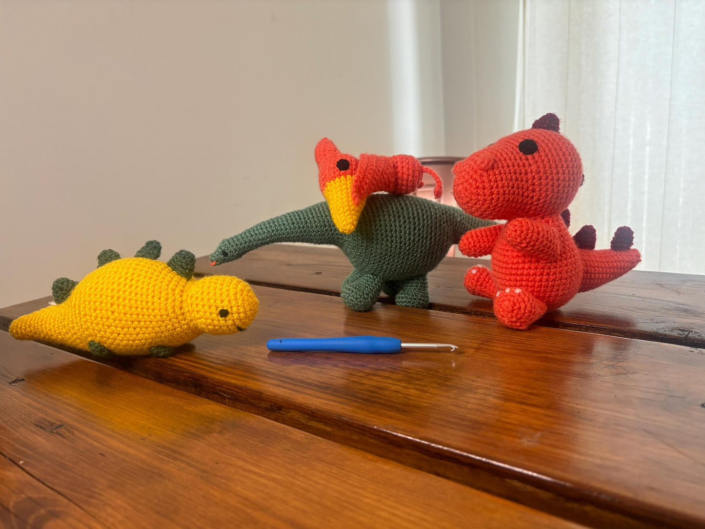 Dinosaur Crochet Pattern Bundle PDF – 4 Cute Amigurumi Plushies | Beginner Friendly Crochet Toy Patterns | DIY Dino Gift | Digital Download