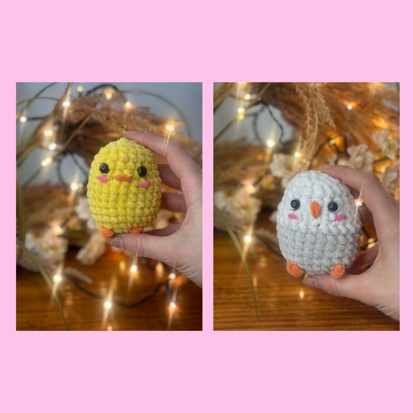 10‑in‑1 No Sew Bird Amigurumi Patterns – Beginner Crochet Bundle (Woodpecker, Budgie, Crow, Eagle, Seagull, Mallard, Chicken, Flamingo)