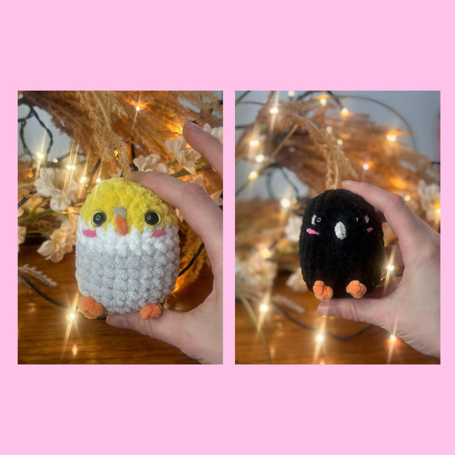 10‑in‑1 No Sew Bird Amigurumi Patterns – Beginner Crochet Bundle (Woodpecker, Budgie, Crow, Eagle, Seagull, Mallard, Chicken, Flamingo)