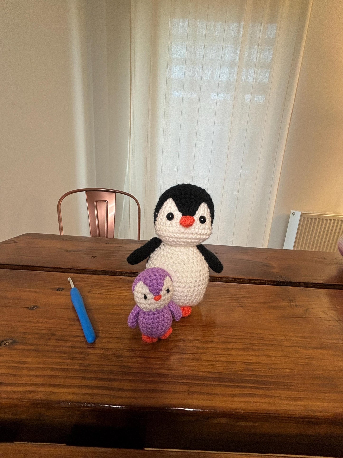 Penguin Crochet Pattern Bundle – 2 Cute Amigurumi Penguin Plushies – Beginner Friendly PDF Download