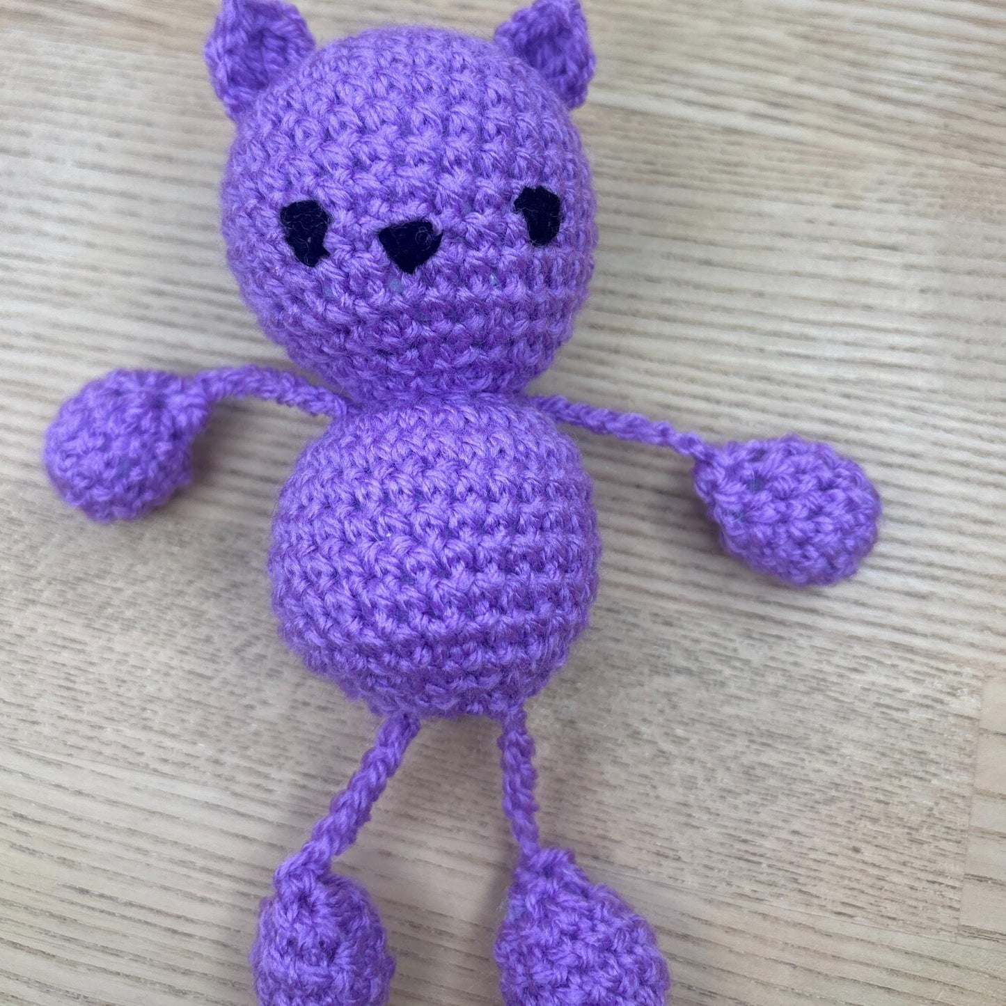 Mini Cat Amigurumi Pattern – Easy Crochet Plushie PDF for Beginners