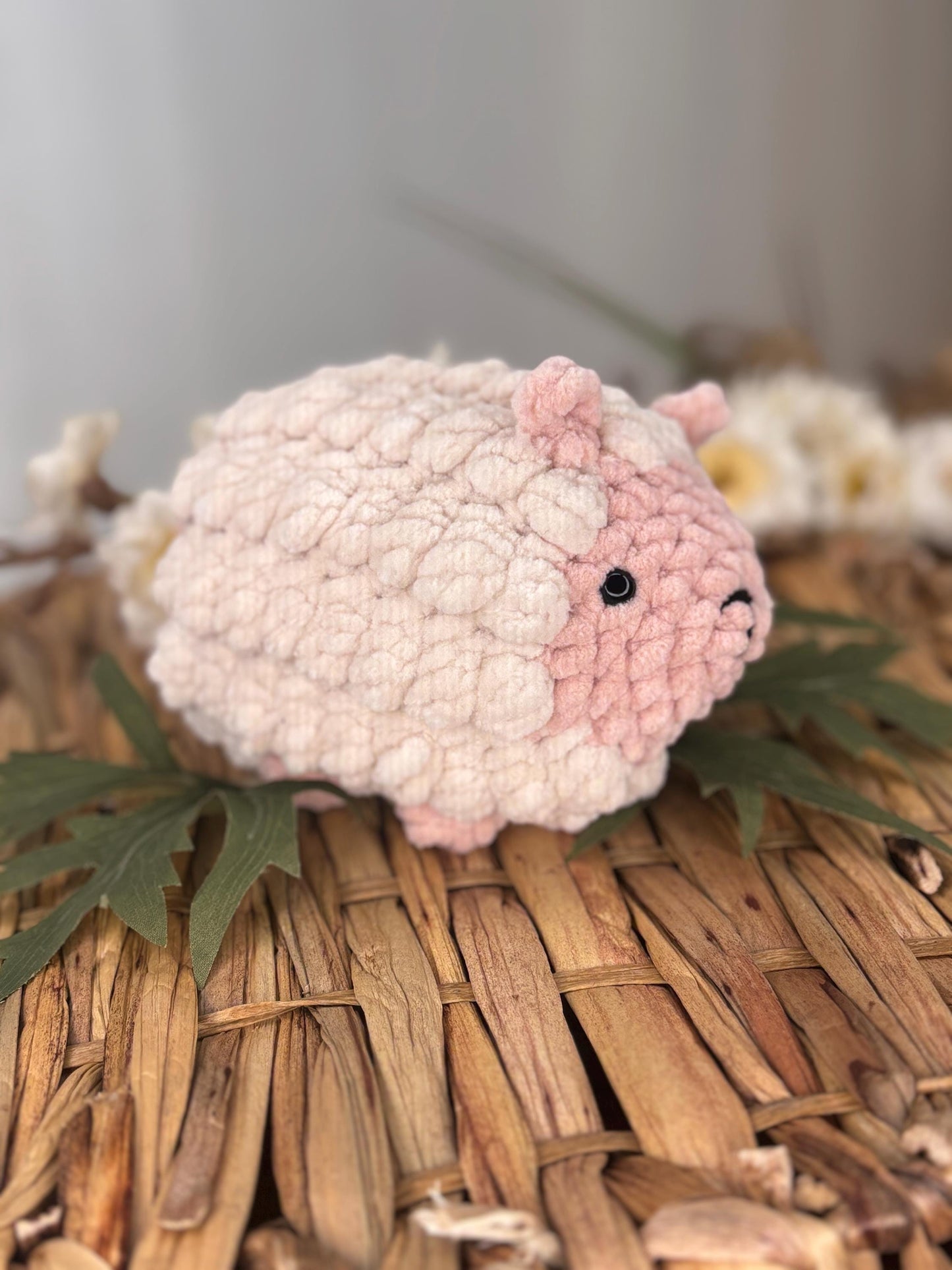 No Sew Sheep Crochet Pattern | Amigurumi Plushie PDF Tutorial | Easy Beginner Friendly Farm Animal Crochet Pattern