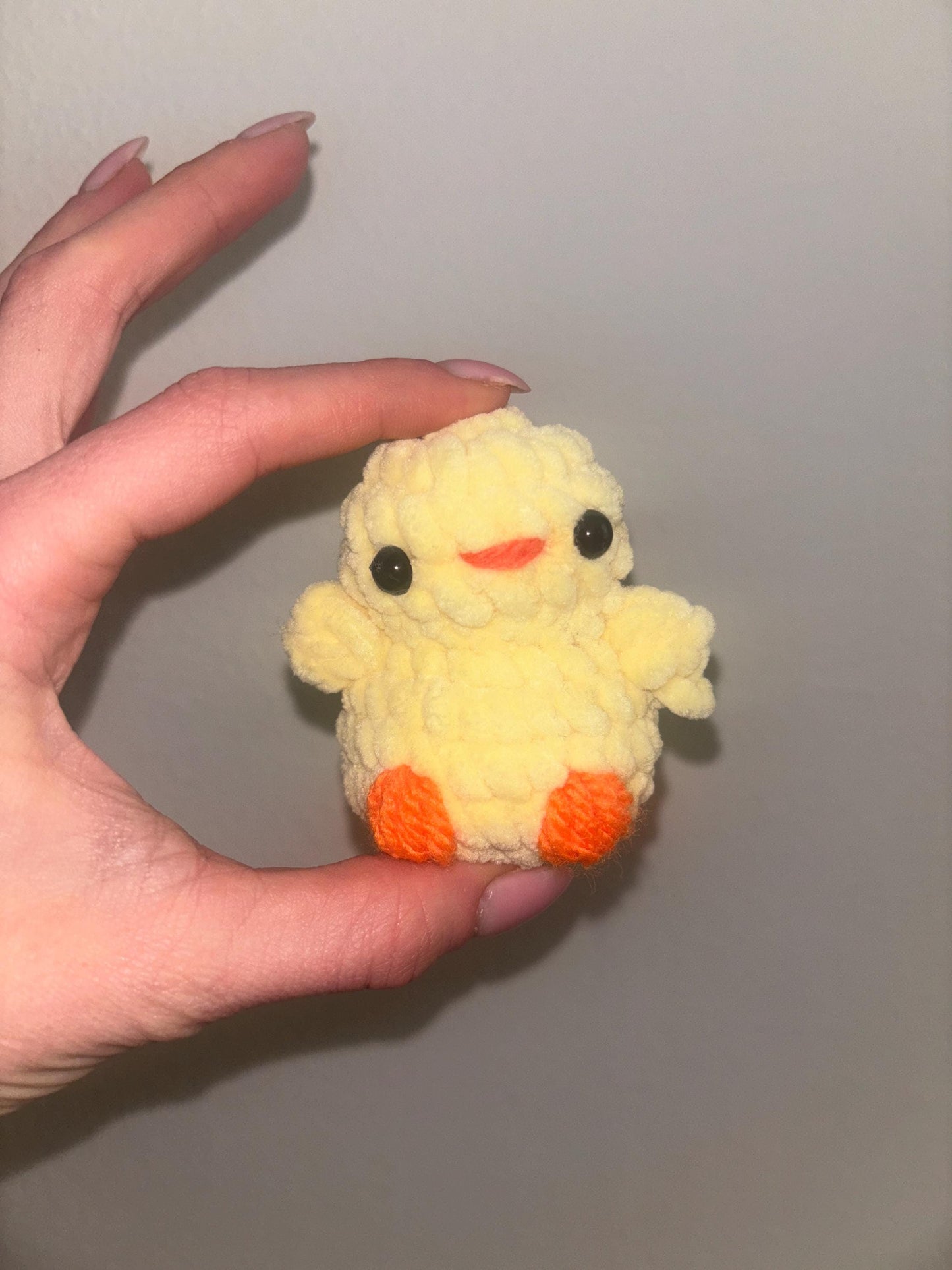 Mini Chick Crochet Pattern - Easy DIY Tutorial for Beginners