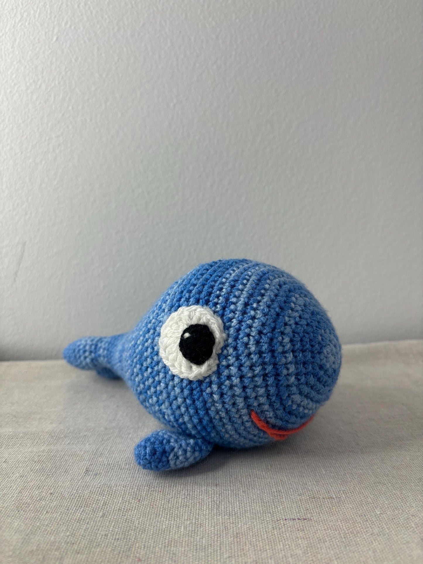 Whale Crochet Pattern PDF – Cute Amigurumi Sea Animal Plush – Beginner Friendly Crochet Toy – Stuffed Whale Tutorial – DIY Gift
