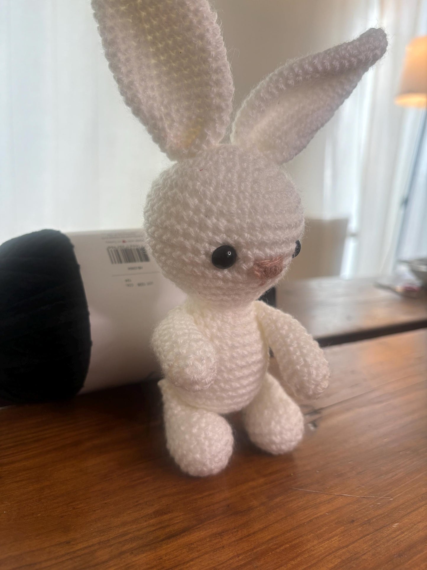 Cute Bunny Crochet Pattern – Amigurumi Bunny Plush – Bunny Doll PDF Tutorial – Low Sew Pattern