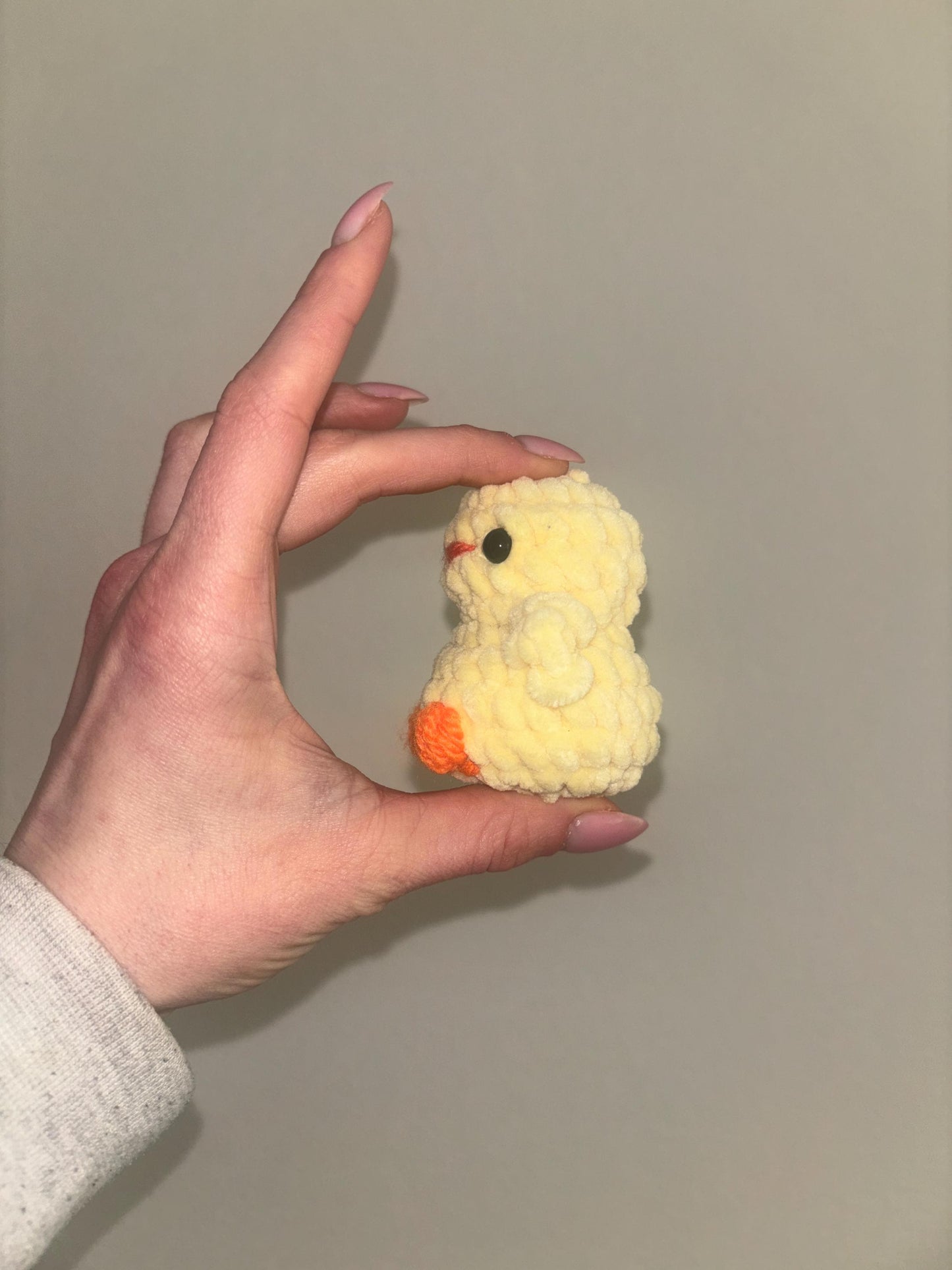 Mini Chick Crochet Pattern - Easy DIY Tutorial for Beginners