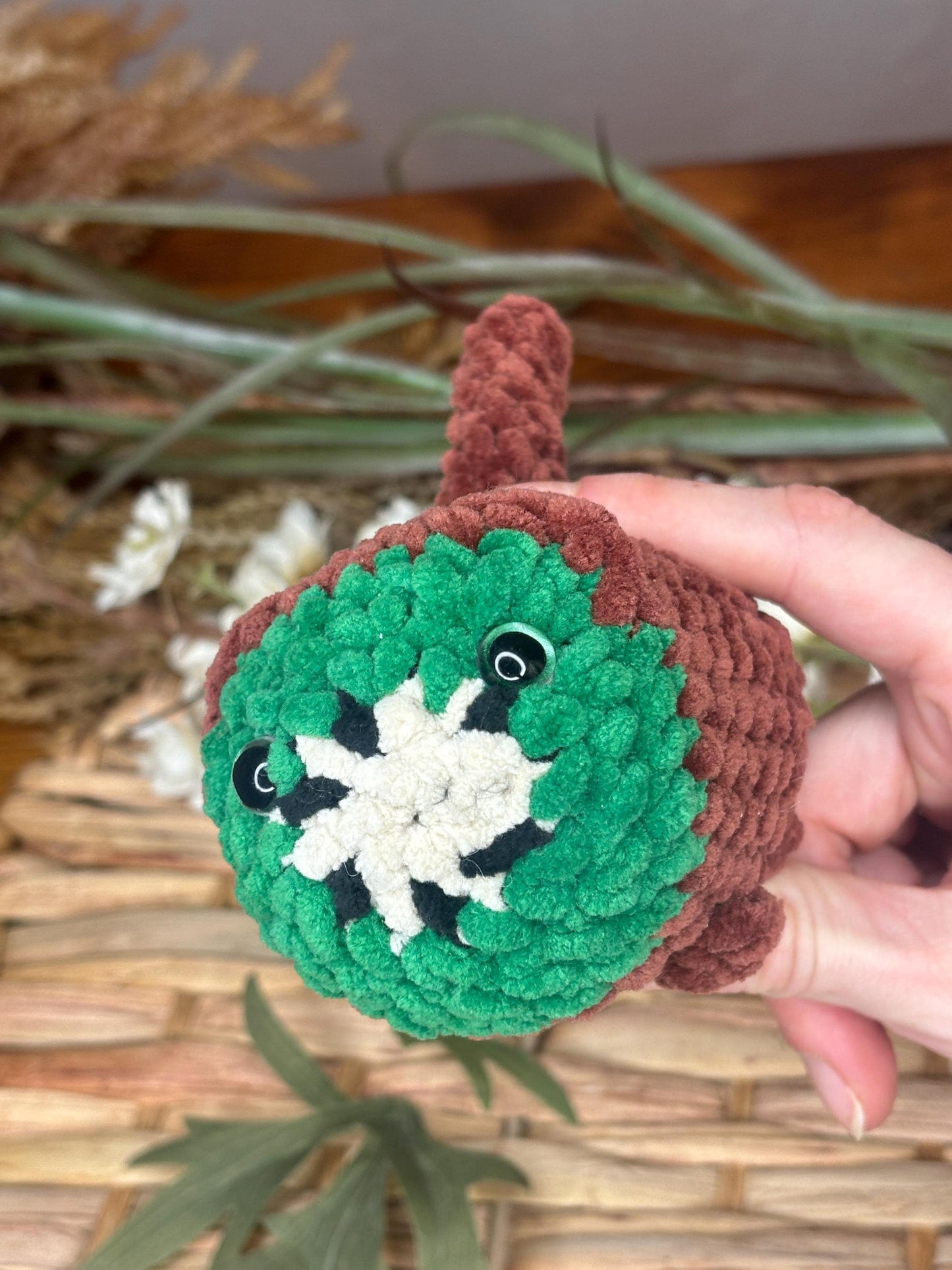 No Sew Kiwi Loaf Cat Crochet Pattern – Cute Kawaii Amigurumi Plushie – Easy Beginner Food Cat Tutorial – Crochet Plush Pattern