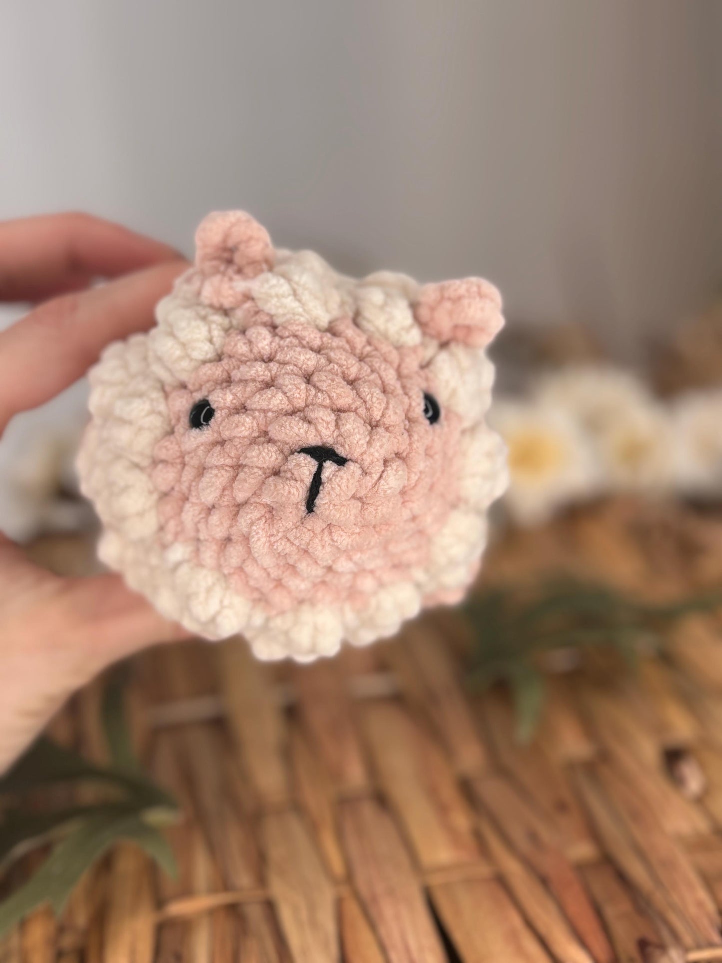 No Sew Sheep Crochet Pattern | Amigurumi Plushie PDF Tutorial | Easy Beginner Friendly Farm Animal Crochet Pattern